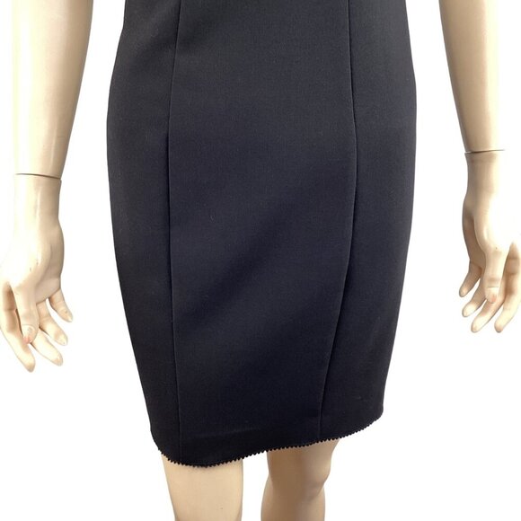 Likely Hollis Ruffle Front Dress Size 2 Black Ruffle Cutout‎ Bodycon - Picture 9 of 10